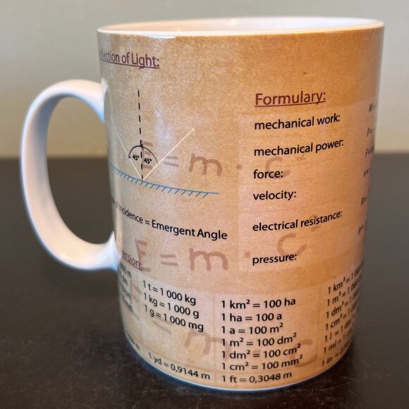 Könitz PHYSICS Knowledge Porcelain Mug ~ Science ~ Engineer - Picture 5 of 10